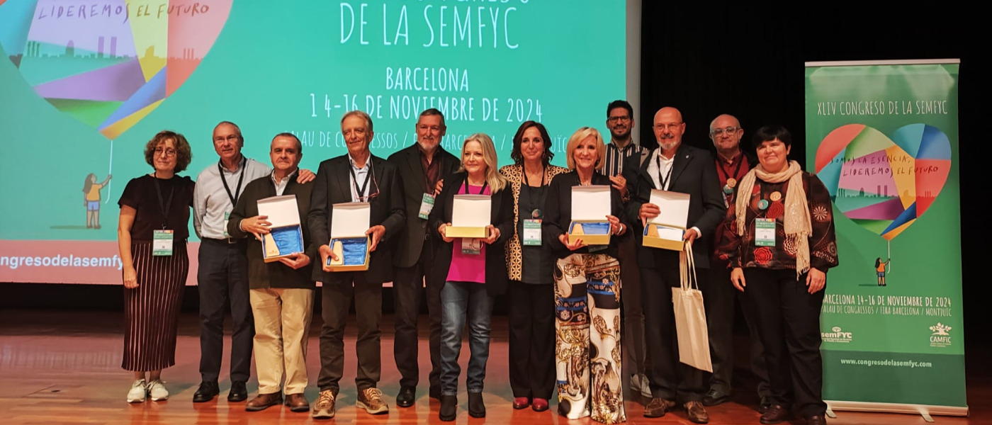 La semFYC premia a los profesionales más destacados de la Medicina de Familia 2024
