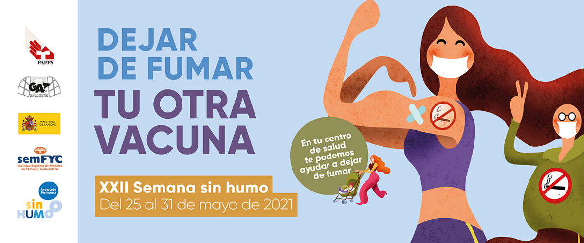 La semFYC inicia hoy una nueva edición de la Semana Sin Humo apelando a que la cesación es “la otra vacuna” que necesita la sociedad