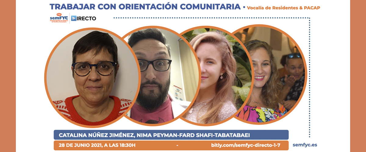 Un nuevo WEBINAR [semFYC ▶️IRECTO] pondrá la orientación comunitaria en tu agenda