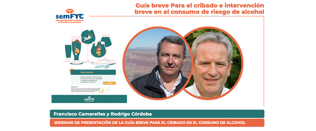 Rodrigo Córdoba: “Se estima que, en AP, el 10% de los pacientes tiene un consumo de riesgo de alcohol y la intervención breve es la más coste-efectiva”