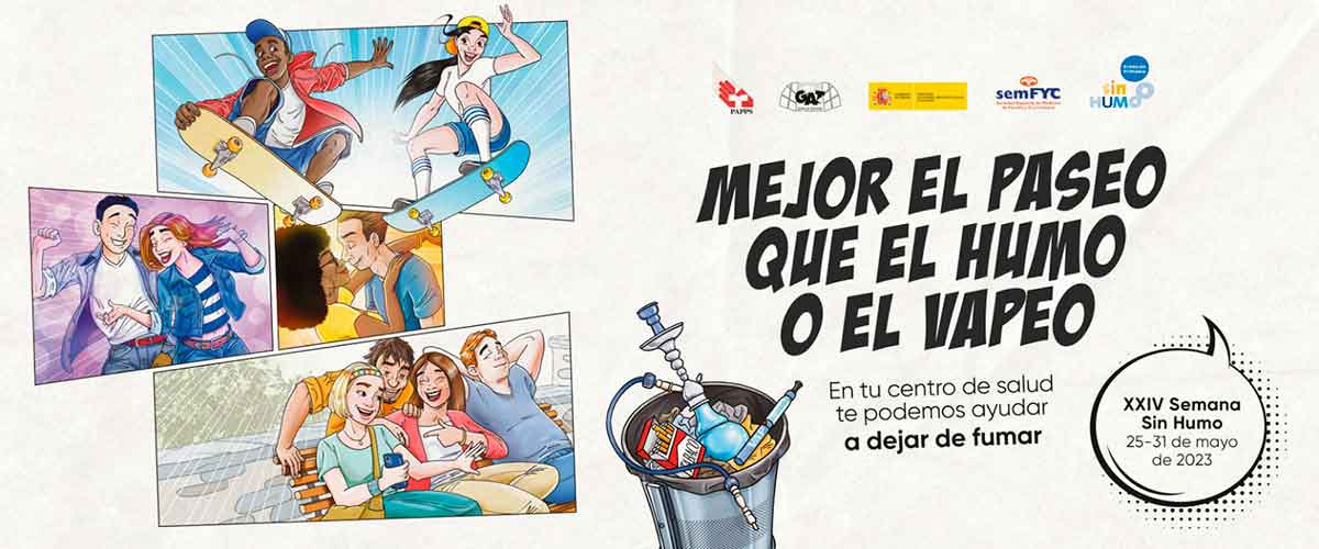 Comienza la campaña de recogida de datos para la encuesta de la Semana Sin Humo 2023 con la presentación del cartel