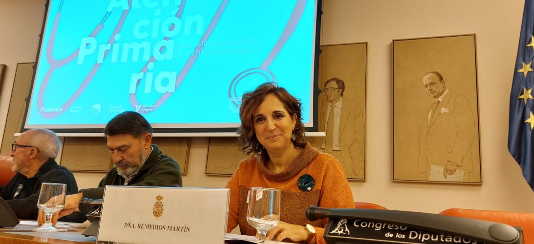 Remedios Martín esboza ante el Congreso de los Diputados la propuesta de la semFYC para un nuevo modelo organizativo y de gestión de la Atención Primaria