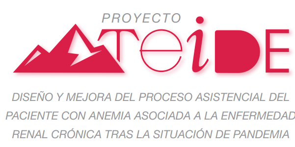 Proyecto TEIDE «Diseño y mejora del proceso asistencial del paciente con anemia asociada a la enfermedad renal crónica tras la situación de pandemia»