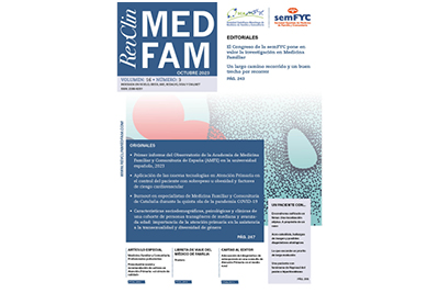 Revista Clínica de Medicina de Familia, volumen 16. Octubre 2023